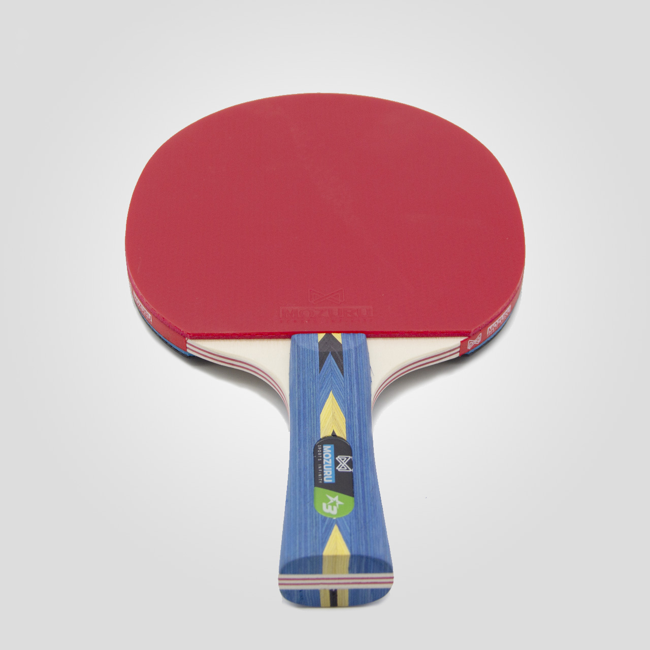 MOZURU Kids Indoor Outdoor Sport Toy Ping-Pong Set Table Tennis Table with 2 Racket and 1 Ball
