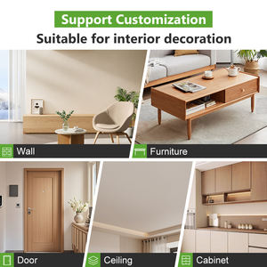 วีเนียร์ไม้ไผ่คุณภาพสูง เป็นมิตรกับสิ่งแวดล้อม เหมาะสำหรับตกแต่งภายใน เหมาะสำหรับโรงแรมและวิลล่า - Product Image 5