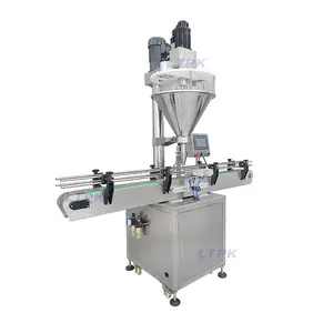LT-APF100/300 kopi bubuk susu otomatis gula Mini Spics Ca psule bubuk Protein Auger mesin pengisi untuk bisnis kecil