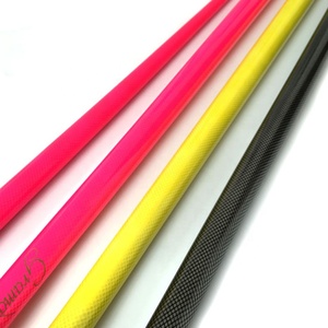 Xmlivet jaune couleur En fibre <span class=keywords><strong>de</strong></span> Carbone Queues <span class=keywords><strong>De</strong></span> <span class=keywords><strong>Billard</strong></span> 9.5mm pointe 1/2 split piscine queue carbone snooker queue peut personnaliser - Product Image 5