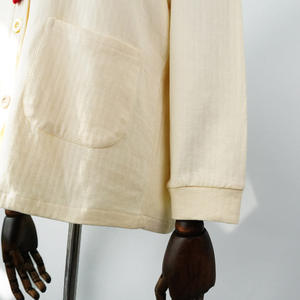 El más vendido 100% camisones de algodón para mujer conjuntos de ropa de dormir, conjuntos de pijamas de etiqueta privada para damas - Product Image 6