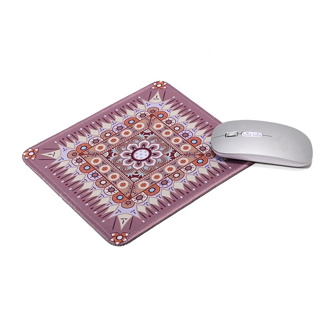 3D Persian Mini Woven Rug Mat Mousepad with Fring Home Office Table Decor Physical Map New Retro Style Carpet Pattern Mouse Pad