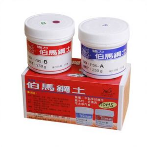 Adhesivo AB Boma Steel Clay para endurecimiento rápido de lentes de faros LED de coche, no pegajoso, para modificación de faros de coche, cuidado automotriz, licencia privada - Product Image 1