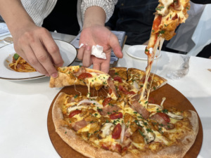 Boulangers rock comptoir commercial <span class=keywords><strong>électrique</strong></span> 16 pouces impact <span class=keywords><strong>petit</strong></span> <span class=keywords><strong>four</strong></span> tunnel pour pizza - Product Image 2
