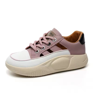 Chaussures Femme 2026 Respirantes Antidérapantes à Lacets Tendance Été Evergreen Semelle Épaisse Sport et Loisirs Doublure en Maille - Product Image 4