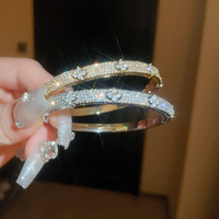Bijoux pour femmes, bracelet en pierre naturelle et zircon, lettre, fleur, mode, haut de gamme, élégant, pour tous les jours, exquis, polyvalent, bijoux femme