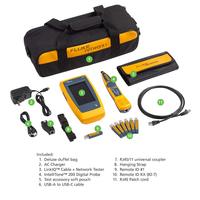 Kit de test de câbles réseau FLUKE LIQ-KIT avec mesure de courant alternatif jusqu'à 35A et 100V