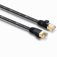 Kabel Ethernet Cat 6 FTP Lan Flat Patch Cord RJ45 8P8C, Penjualan Panas Internet SFTP 1/3/5/8m LSZH UTP 30AWG Cat6 STP PVC PE