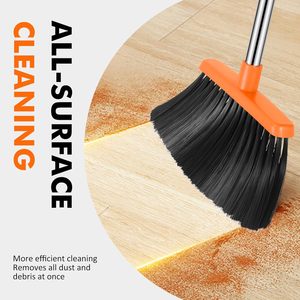 Heavy Duty 55 pouces Long manche extérieur grand angle <span class=keywords><strong>balai</strong></span> commercial <span class=keywords><strong>balai</strong></span> balayage pour intérieur maison Garage pelouse béton - Product Image 6