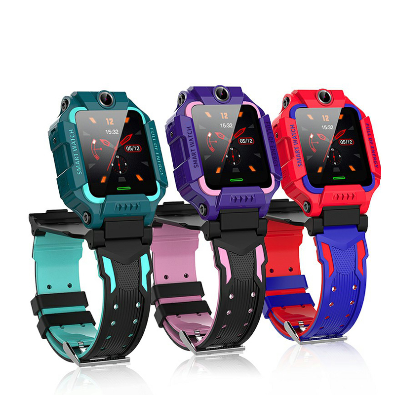 Q19 enfants montre intelligente rohs ce 4g gps montre intelligente carte sim SOS Message d'appel vidéo Smartwatch pour garçons et filles