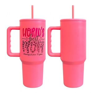 Gobelet isotherme 40 oz Génération 3.0 avec logo personnalisé, couleurs vives, pour café glacé, tasse de voyage, impression DIY - Product Image 3