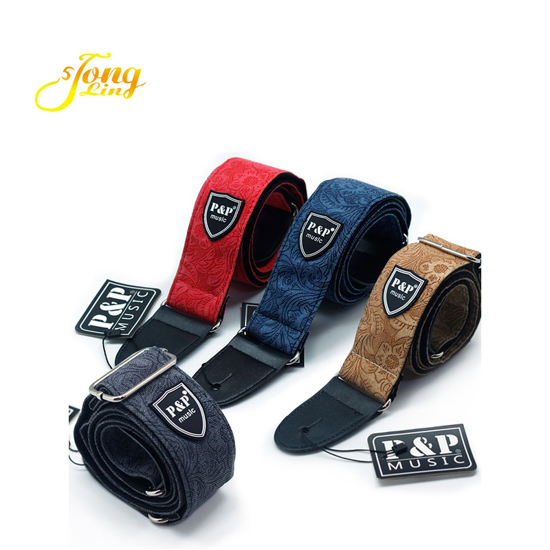 New Leather Guitar Strap Accessories Metal