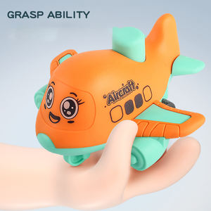 Jouets pour enfants, voiture à inertie en forme d'avion de <span class=keywords><strong>dessin</strong></span> <span class=keywords><strong>animé</strong></span>, vaisseau spatial, jouet éducatif pour bébé, cadeau, jouet à inertie à tirer en arrière, sortie d'usine - Product Image 4