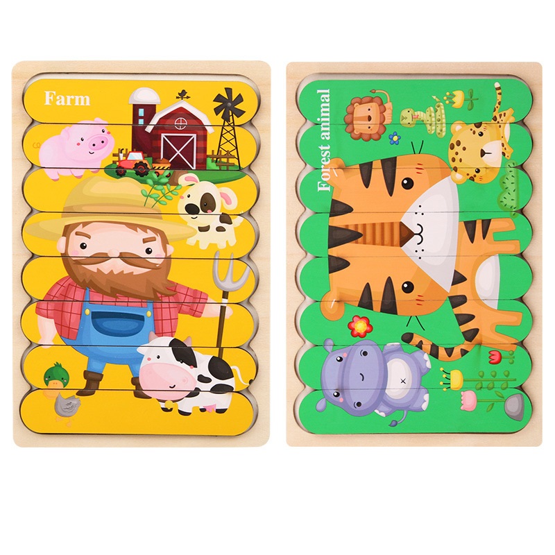 Ferme + animaux de la forêt