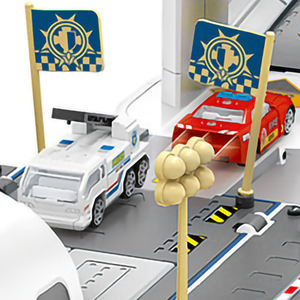 Дешевый полицейский легкий музыкальный пульт дистанционного управления трек таксинг самолёт Мобильная игрушка главный офис - Product Image 5