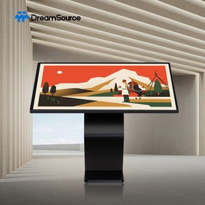 Terminal tactile tout-en-un LCD vertical de 32, 43, 50 pouces pour intérieur/extérieur, idéal pour les centres commerciaux et les commandes en musée - Product Image 1