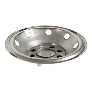 Juego de Tapacubos de Acero Inoxidable de 16" de Suministro Directo de Fábrica, 8 Birlos y 8 Orificios de Ventilación, Compatible con Camioneta <span class=keywords><strong>Ford</strong></span> E350/E450 - Product Image 3
