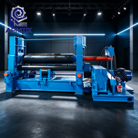 Machine à cintrer les tôles CNC automatique à 3 rouleaux série W11 avec moteur de formage d'extrémités 16 mm 3200 mm pour acier inoxydable, acier à haute teneur en carbone et aluminium