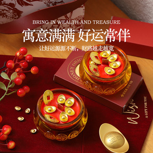 เทียนหอมกลิ่นนอร์เทิร์นมู เทรเชอร์โบวล์ ดีไซน์แท่งทองคำ ทำจากขี้ผึ้งถั่วเหลือง ของตกแต่งบ้าน ของขวัญ - Product Image 2