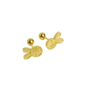 Les vis de goujon d'oreille de lapin <span class=keywords><strong>Futu</strong></span> ne se décolorent pas en couleur Peut être porté pendant le bain et le sommeil Pas besoin d'enlever le goujon de perçage - Product Image 4