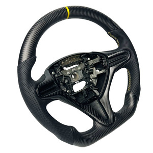 For <strong>Civic</strong> 8th Insight Jazz Fit Si Type R Car Interior Accessories Custom Racing Style Real Carbon Fiber Steering Wheel - Product Image 3