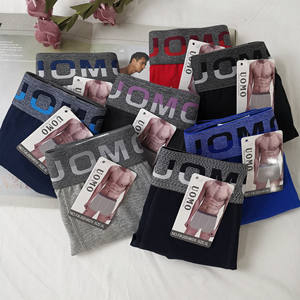 Venta al por mayor de ropa interior cómoda de algodón para hombres, bóxer de patrón largo que absorbe la humedad, Bóxer antibacteriano para hombres - Product Image 6