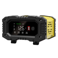 Chargeur de batterie de voiture FOXSUR 12V 10A à charge rapide, entièrement intelligent et automatique avec fonction de réparation