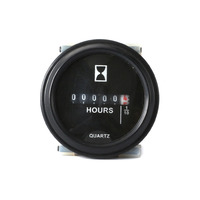 Contador de Horas Electrónico Industrial de Cuarzo, Suma de Horas Total, Redondo, SH-1 AC110V-250V, 99999.9 Horas Dígitas, Suministro de Fábrica