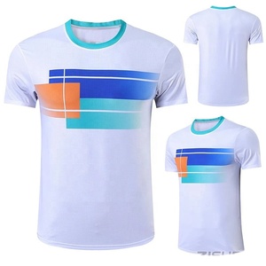 Concevez vos propres vêtements de badminton Vêtements de sport Entraînement Fitness Chemise de badminton à manches courtes T-shirt de tennis - Product Image 4