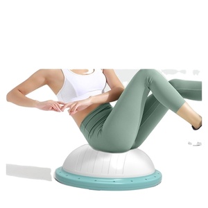 Palla per <span class=keywords><strong>Equilibrio</strong></span> a Mezza <span class=keywords><strong>Sfera</strong></span> Ispessita Modello Gordon G-PAD per Bruciare Grassi, Modellare il Corpo, Allenamento Pilates e Yoga - Product Image 1