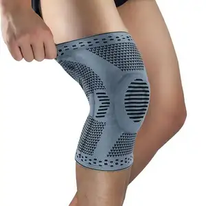 Compressie Knie Mouwen Brace Knie Brace Ondersteuning Protector Koper Kniebrace