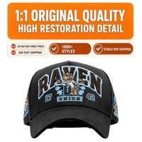 Gorras de Béisbol Deportivas OEM ODM con Bordado 31 Hats Sad Boys, Diseño de Auto Japonés Desgastado, Gorras 31 Hats de Gamuza con Visera Curva Original