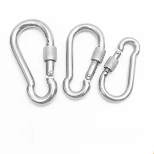 Aço Inoxidável Produto Ponto Gancho Carabina Resistente À Corrosão Com Fivela De Mola De Segurança Feminina 304 316 - Product Image 4