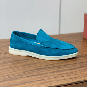 Chaussures de luxe haut de gamme pour hommes et femmes, en cuir, décontractées, pour toutes les saisons, à semelle plate, mocassins paresseux, style rétro haut de gamme pour le confort - Product Image 5