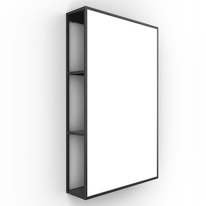 Home Decor Arched Shape Modern Design Wall Mounted Bathroom <strong>Storage</strong> <strong>Mirror</strong> with Shelf - Product Image 4