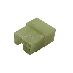 172506-1 connecteur adaptateur automobile TE/AMP blanc PA66 matériel pièces de composants électroniques - Product Image 3