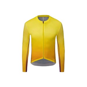 Maillot de cyclisme unisexe Zede haute qualité à manches longues et fermeture éclair intégrale, respirant, coupe-vent et à séchage rapide pour événements cyclistes sur route - Product Image 3