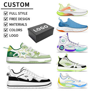 Мужские кроссовки на заказ 2025: высокие/низкие, с индивидуальным выбором материала и цвета, повседневная обувь, высококачественное производство на заказ - Product Image 1
