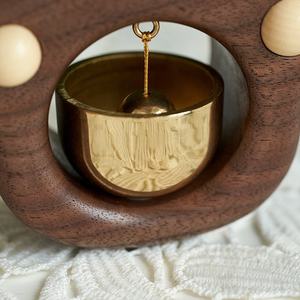 Campana colgante de puerta de estilo japonés, campana de succión de viento con garra de gato no intencional, regalo bonito para timbre - Product Image 5