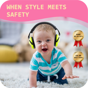 Protección auditiva para bebés, orejeras para niños con reducción de ruido, 26dB, protección auditiva ajustable, auriculares para niños pequeños, bebés y niños - Product Image 3
