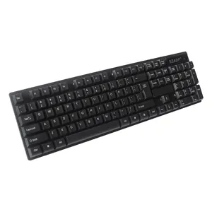 SZADP Keyboard Kombo Keyboard dan Mouse Arab, Keyboard Backlit 104 Kunci Gamer Kabel Hitam