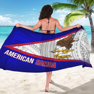 Sarong personnalisé avec motifs traditionnels des îles polynésiennes Samoa <span class=keywords><strong>Tahiti</strong></span> Palau Nauru - Product Image 5