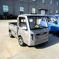 Camionnette électrique à 4 roues 60V 2000W, longue portée 100-200 km, mini véhicule utilitaire électrique