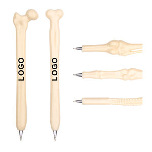 Bolígrafos con Forma de Hueso de 1.0 mm con Logotipo Impreso, Novedad Promocional para Enfermeras, Doctores, Hospitales, Regalo de Papelería para Estudiantes - Product Image 2
