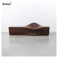 Canapé d'angle simple Canapé en bois Canapé moderne en bois en cuir Fabricants Ensemble de meubles d'art pour hôtels de luxe