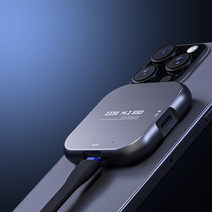 Từ M.2 2230 Nvme <span class=keywords><strong>SSD</strong></span> Bao Vây Với Magsafe Cho iPhone 16 15 Pro Max Prores, <span class=keywords><strong>USB</strong></span> C 3.2 Gen2 10Gbps Để Nvme <span class=keywords><strong>Adapter</strong></span> - Product Image 2