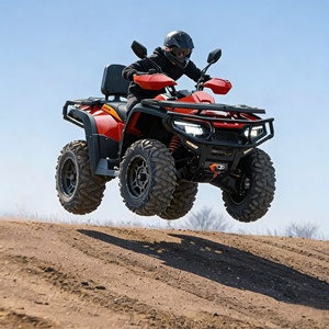 <span class=keywords><strong>Quad</strong></span> tout-terrain familial à transmission automatique par arbre de transmission, moteur à essence >300cc, idéal pour les excursions de week-end - Product Image 5