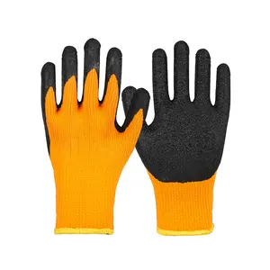 Low Price Labor Protection Latex Coated Gardening Safety Gloves for Work
