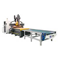 Máquina CNC Router 1325 de Alta Calidad para Trabajar la Madera con Alimentación Automática y Función de Anidamiento