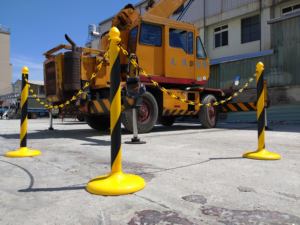 Cadena de plástico hecha en Taiwán de alta calidad, 6mm100M, 2 eslabones + 2 eslabones, cadena de poste corto en quilates para exportación - Product Image 4